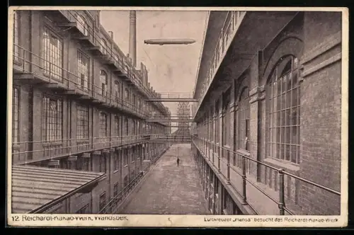 AK Luftkreuzer Hansa besucht das Reichardt-Kakao-Werk in Wandsbek