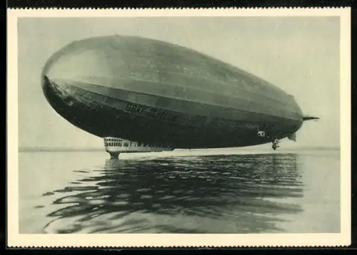 AK Graf Zeppelin auf dem Bodensee