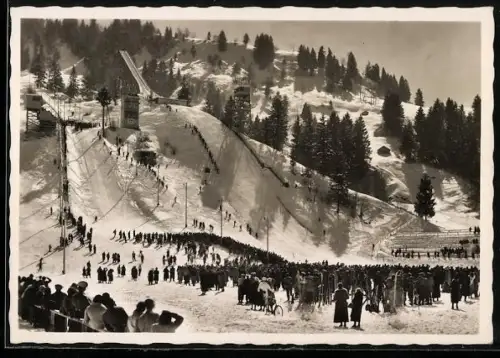 AK Garmisch-Partenkirchen, Olympische Winterspiele 1936, Olympia-Skistadion