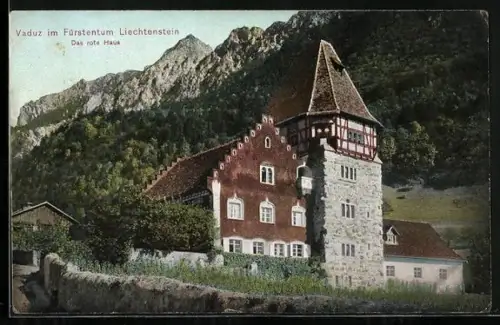 AK Vaduz, Das rote Haus