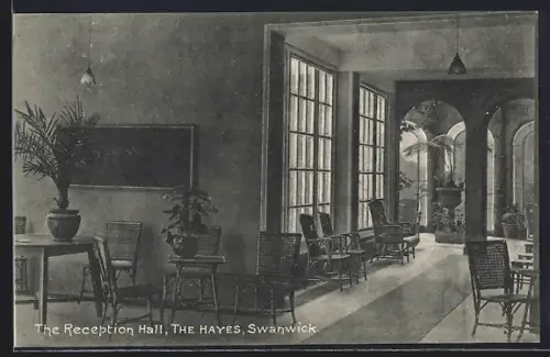 AK Swanwick, The Hayes, Reception Hall