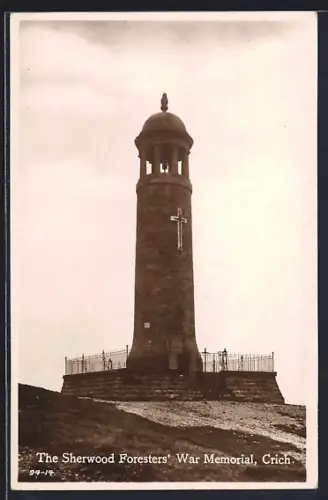 AK Crich, The Sherwood Foresters` War Memorial