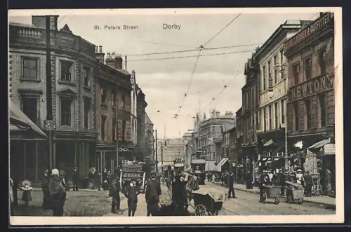 AK Derby, St. Peter`s Street, with Newton Building