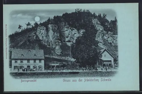 AK Beringersmühle / Fränkische Schweiz, Gasthaus Beringersmühle