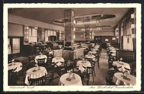 AK Berlin, Der Admiralspalast, Friedrichstrasse 101 /102, Das Admiralscafé