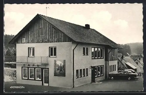 AK Weilersbach /Villingen, Cafe-Pension Berghof