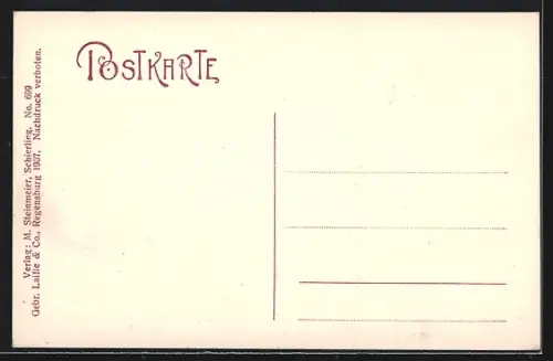 AK Schierling, Ortsansicht mit Kirche