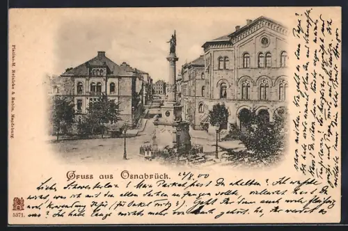 AK Osnabrück, Denkmal im Ortskern