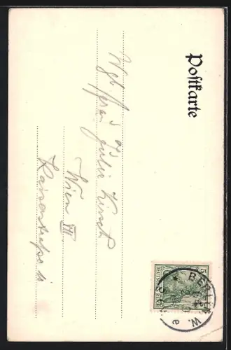 AK Berlin, Weihenstephan Bräu, Friedrichstrasse 176 /177 Ecke Jägerstrasse, Wappen