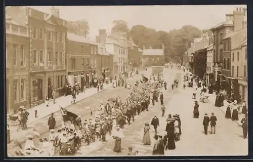 Foto-AK Market Harborough, Panorama