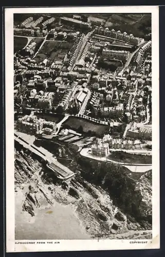 AK Ilfracombe, Panorama from the Air