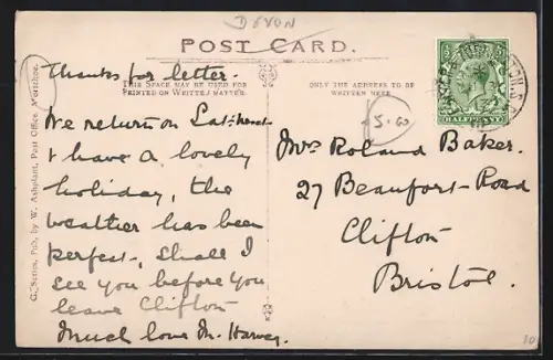 AK Mortehoe, Panorama