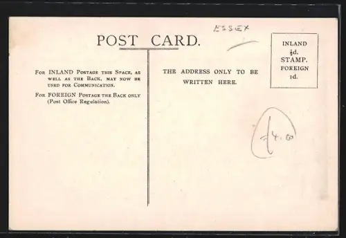 AK Gt. Wakering Village, Teilansicht mit Häuserfassaden und Strasse