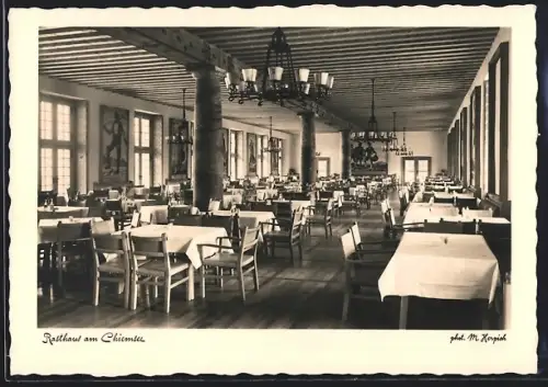 AK Felden, Autobahn-Rasthaus am Chiemsee, Grosser Gastraum