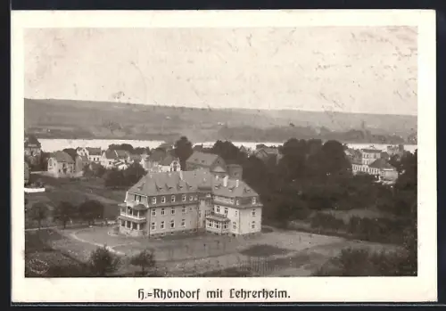 AK H.-Rhöndorf, Teilansicht mit Lehrerheim