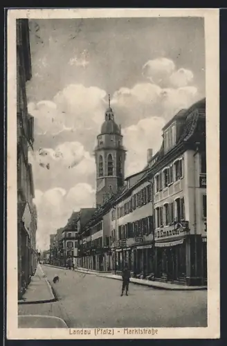 AK Landau / Pfalz, Markstrasse