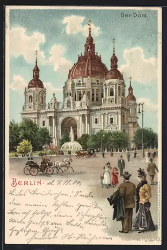 Lithographie Berlin, Der Berliner Dom