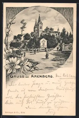 AK Arenberg, Partie im Ort