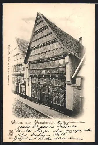 AK Osnabrück, Renaissance-Haus