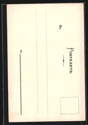 Künstler-AK P.Schmohl: Bacharach, Partie am alten Haus