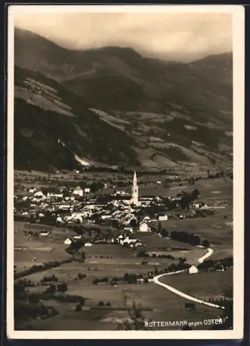 AK Rottenmann, Ortsansicht gegen Osten