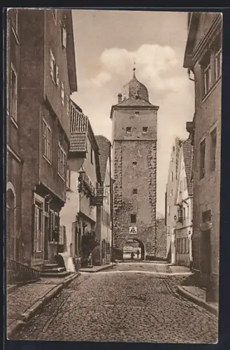 AK Ochsenfurt / Main, Klingenturm, Deutsche Jugendherberge