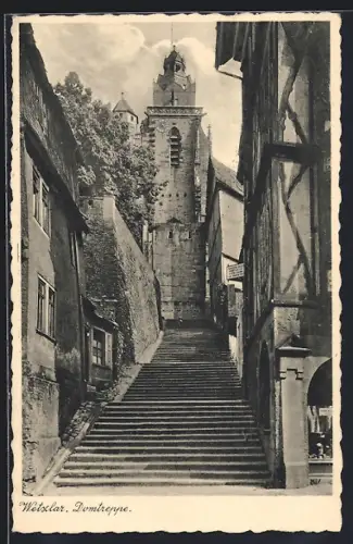 AK Wetzlar, Partie an der Domtreppe
