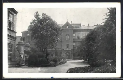 AK Wien, Aussenansicht B.E.A. für Mädchen, Kalvarienberggasse 28