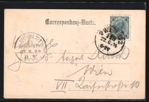 AK Nussdorf, Heuriger Gasthaus, Hof