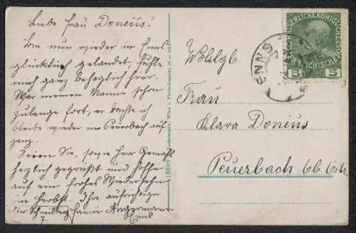 AK Enns /Ob.-Oe., K. u. K. Militär-Unterrealschule