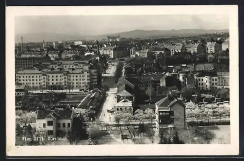 AK Wien, Dornbach, Teilansicht mit Strassenpartie