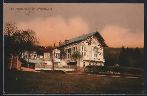 AK Wien, Restaurant Rohrerhütte im Wienerwald