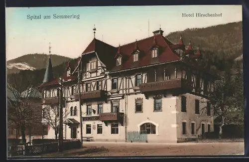 AK Spital am Semmering, Hotel Hirschenhof