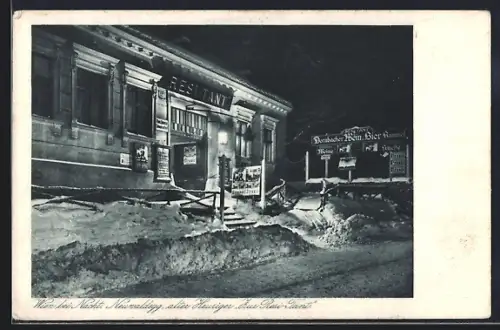 AK Wien, Neuwaldegg, alter Heuriger Zur Resi-Tant