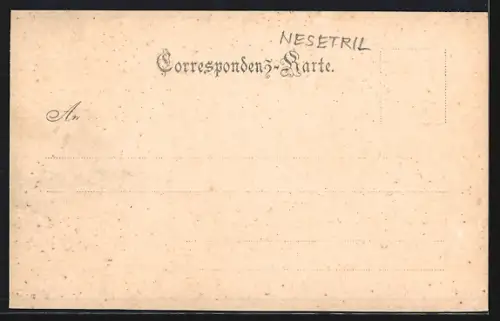 AK Wien, Penzing, Strassenpartie mit Kirche