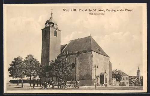 AK Wien, Penzing, Pfarrkirche St. Jakob