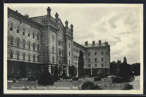 AK Eisenstadt, Kaserne, Kraftschützen Batl. 2