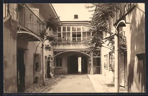 AK Wien, Schubert-Museum mit Franz Schuberts Geburtshaus