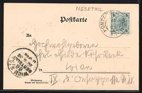 AK Wien-Hütteldorf, Teilansicht