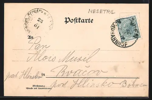 AK Wien-Hütteldorf, Teilansicht