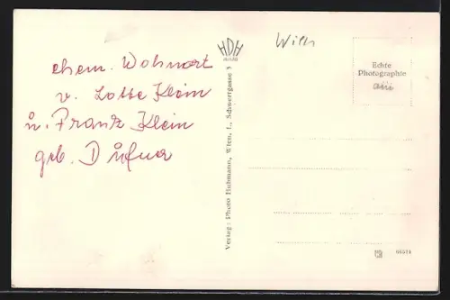 AK Wien, Neuwaldegg, Ortsansicht aus der Vogelschau