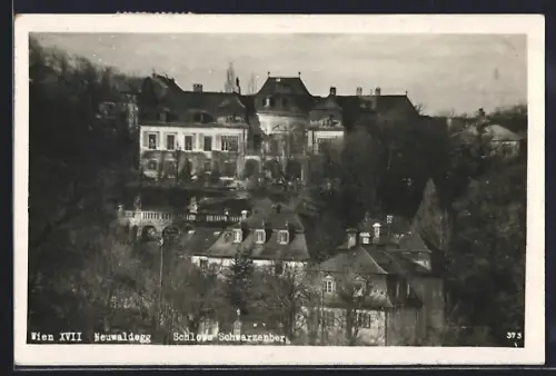 AK Wien, Neuwaldegg, Schloss Schwarzenberg