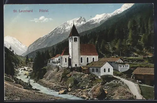 AK St. Leonhard, die Kirche im Pitztal