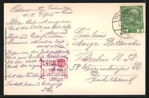 AK Neuwaldegg, Ortsansicht mit Fürstl. Schwarzenbergschem Schloss und Meierei