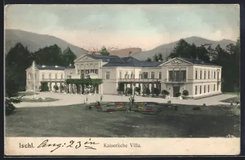 AK Ischl, Die kaiserliche Villa