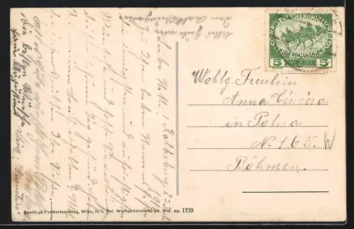 AK Kalksburg, Panorama mit Kirche