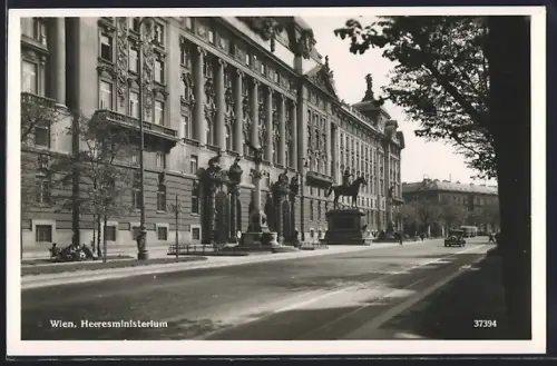 AK Wien, Eingang vom Heeresministerium