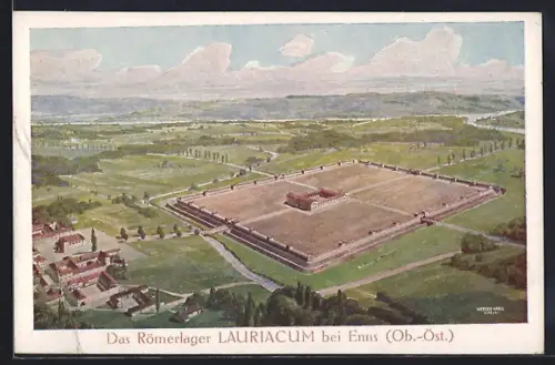 AK Enns, Römerlager Lauriacum