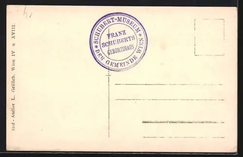 AK Wien, Franz Schuberts Geburtshaus