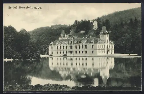 AK Hernstein, Das Schloss mit Schlossteich